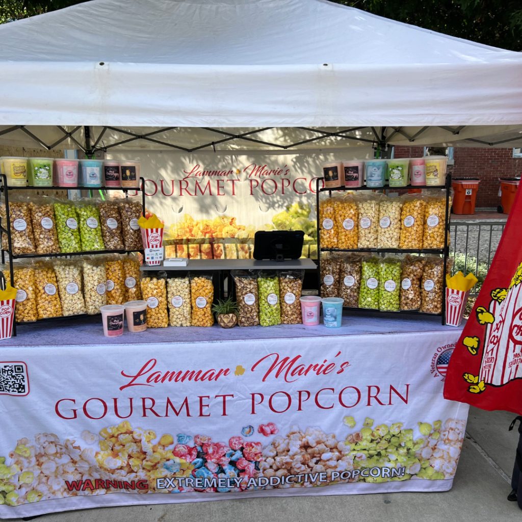 Chincoteague Blueberry Festival - Lammar Marie's Gourmet Popcorn